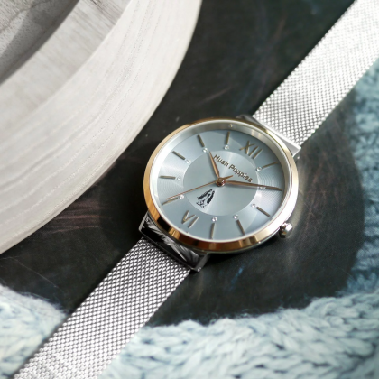 Hush Puppies Signature HP.5018L.9508 Silver Mesh Stainless Steel Band Women Watch Hush Puppies Signature HP.5018L.9508 Silver Mesh Stainless Steel Band Women Watch