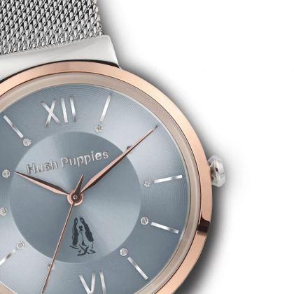 Hush Puppies Signature HP.5018L.9508 Silver Mesh Stainless Steel Band Women Watch Hush Puppies Signature HP.5018L.9508 Silver Mesh Stainless Steel Band Women Watch