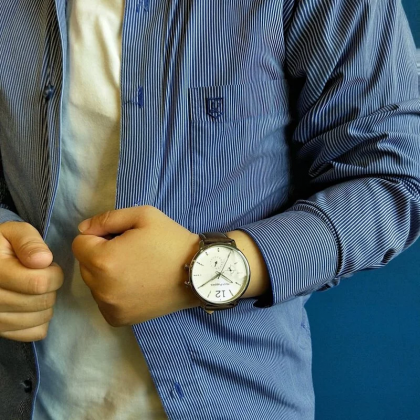 Hush Puppies Orbz HP.7154M.2522 Multi-Function Dark Brown Leather Band Men Watch Hush Puppies Orbz HP.7154M.2522 Multi-Function Dark Brown Leather Band Men Watch