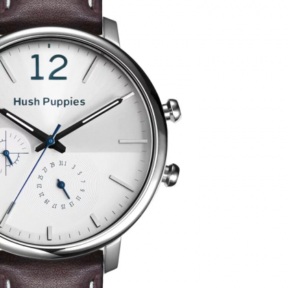 Hush Puppies Orbz HP.7154M.2522 Multi-Function Dark Brown Leather Band Men Watch Hush Puppies Orbz HP.7154M.2522 Multi-Function Dark Brown Leather Band Men Watch