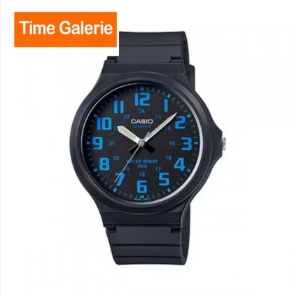 Casio General MW-240-2BV Black Resin Band Men Watch Casio General MW-240-2BV Black Resin Band Men Watch