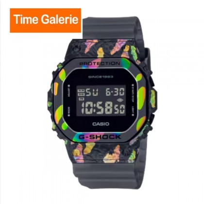 [Limited Edition] Casio G-Shock Stone Series GM-5640GEM-1 Black Translucent Resin Band Men Sport Watch