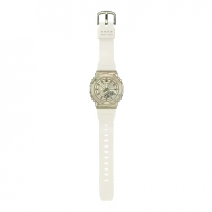 [Limited Edition] Casio G-Shock Women Stone Series GM-S2140GEM-9A White Resin Band Sport Watch
