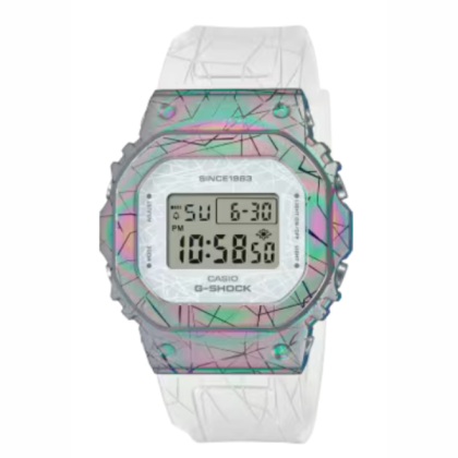 [Limited Edition] Casio G-Shock Women Stone Series GM-S5640GEM-7 White Translucent Resin Band Sport Watch