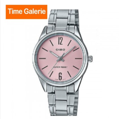 Casio General LTP-V005D-4B Silver Stainless Steel Band Women Watch Casio General LTP-V005D-4B Silver Stainless Steel Band Women Watch