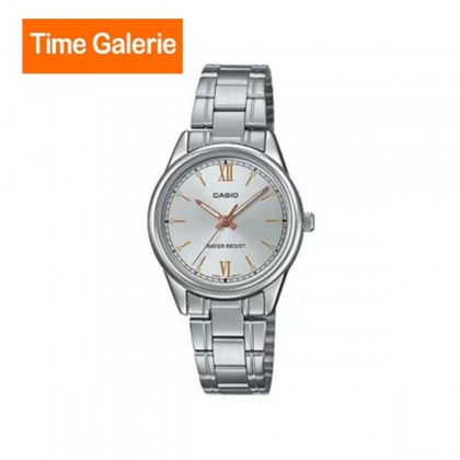 Casio LTP-V005D-7B2 Quartz Silver Dial Stainless Steel Case&Strap Women's Watch Casio LTP-V005D-7B2 Quartz Silver Dial Stainless Steel Case&Strap Women's Watch