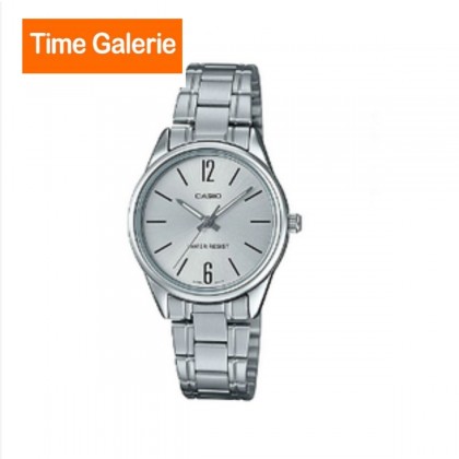 Casio General LTP-V005D-7B Silver Stainless Steel Band Women Watch Casio General LTP-V005D-7B Silver Stainless Steel Band Women Watch