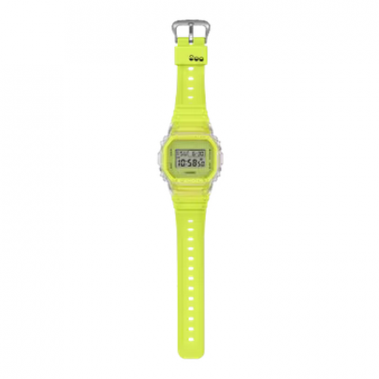 Casio G-Shock Lucky Drop Series DW-5600GL-9 Yellow Resin Band Men Sports Watch