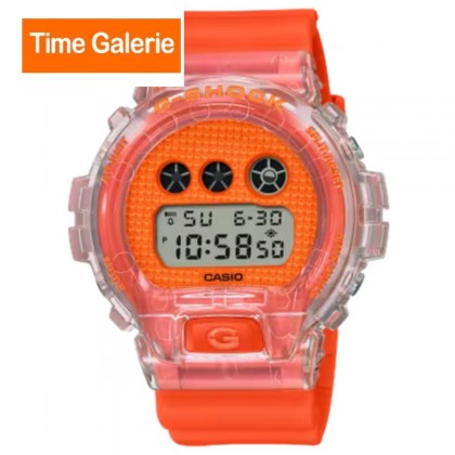Casio G-Shock Lucky Drop Series DW-6900GL-4 Orange Resin Band Men Sports Watch