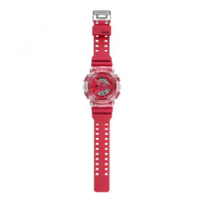 Casio G-Shock Lucky Drop Series GA-110GL-4A Red Resin Band Men Sports Watch