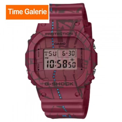 Casio G-Shock Treasure Hunt Series DW-5600SBY-4 Red Resin Band Men Sports Watch