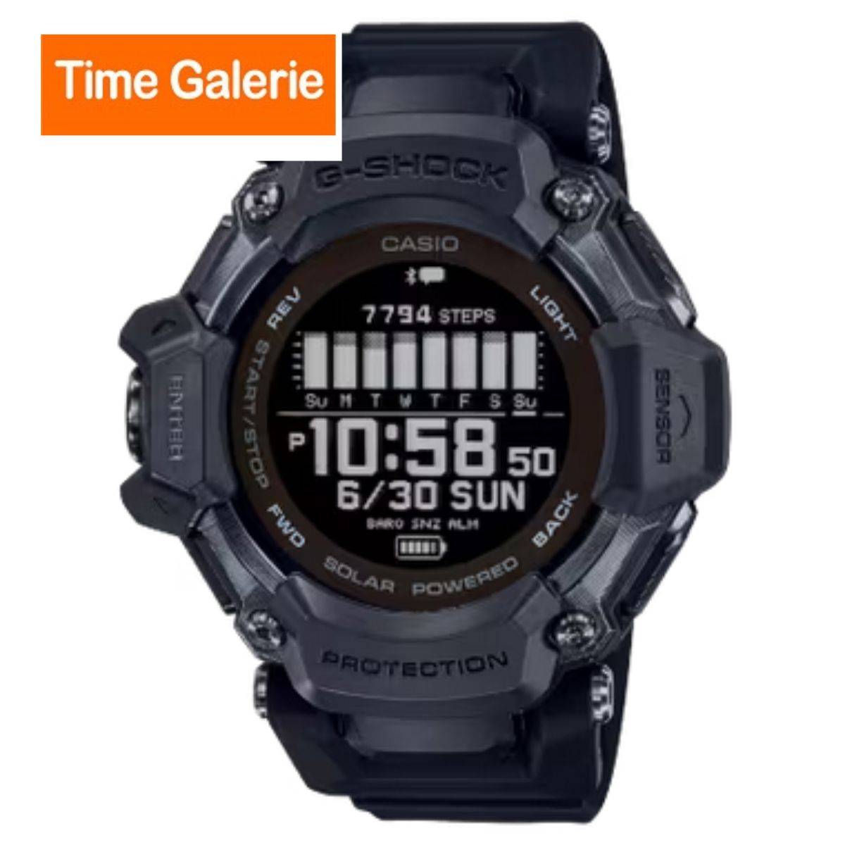 Casio G-Shock G-Squad GBD-H2000-1B Resin Band Digital Watch