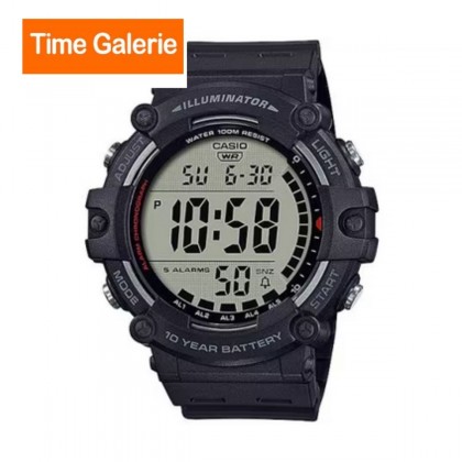 Casio General AE-1500WH-1AV Black Resin Band Men Youth Watch