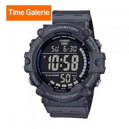 Casio General AE-1500WH-8BV Dark Grey Resin Band Men Youth Watch Casio General AE-1500WH-8BV Dark Grey Resin Band Men Youth Watch