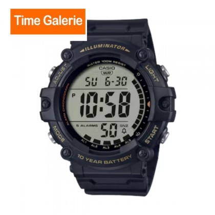 Casio General AE-1500WHX-1AV Black Resin Band Men Watch