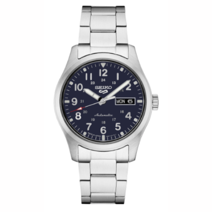Seiko 5 Sports Superman SRPG29K1 Automatic 100M Blue Dial Hardlex Crystal Glass Stainless Steel Men's Watch