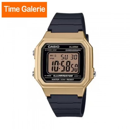 Casio General Youth Digital W-217HM-9AV Black Resin Band Watch
