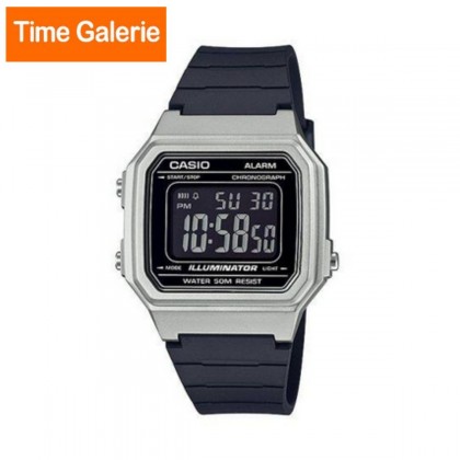 Casio General Youth Digital W-217HM-7BV Black Resin Band Watch