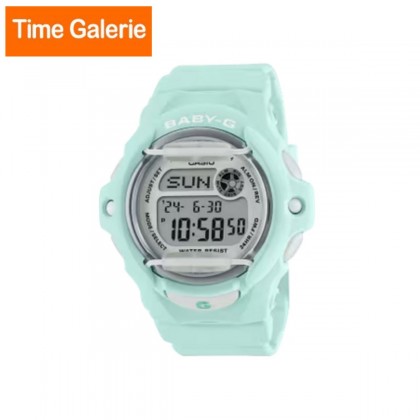 Casio Baby-G BG-169U-3 Light Green Resin Band Women Sports Watch