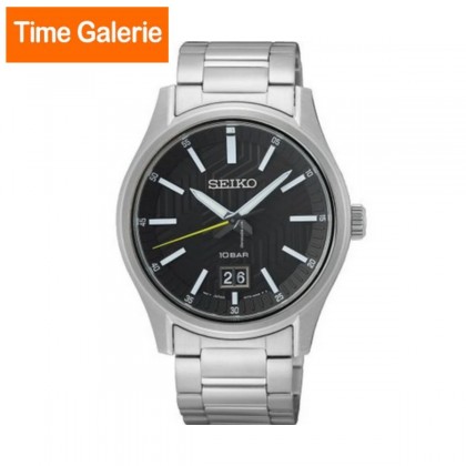 Seiko SEIWSUR535P1 Stainless Steel Quartz Watch with Big Date Men Watch