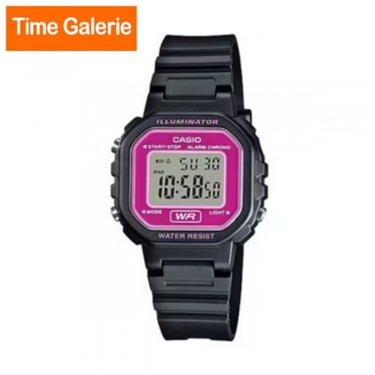 Casio General LA-20WH-4A Digital Black Resin Band Kids Watch
