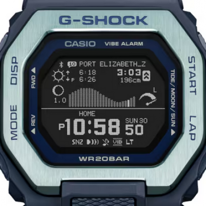 Casio G-Shock G-LIDE GBX-100TT-2 Beige Resin Band Men Sport Watch