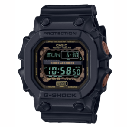 Casio G-Shock Teal and Brown Series GX-56RC-1 Black Resin Band Men Sport Watch