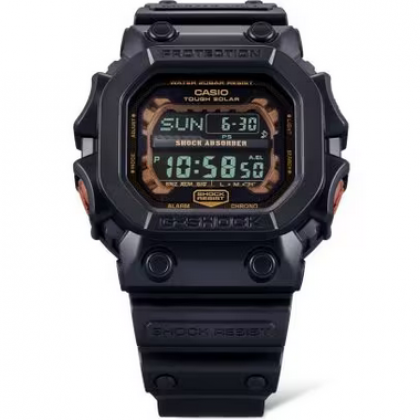 Casio G-Shock Teal and Brown Series GX-56RC-1 Black Resin Band Men Sport Watch