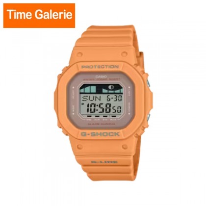 Casio G-Shock Women G-LIDE GLX-S5600-4 Orange Bio-Based Resin Band Sport Watch