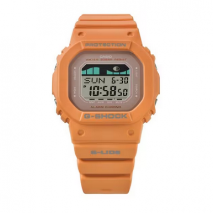 Casio G-Shock Women G-LIDE GLX-S5600-4 Orange Bio-Based Resin Band Sport Watch