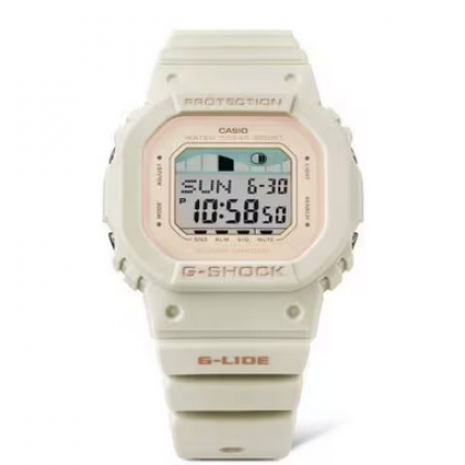 Casio G-Shock Women G-LIDE GLX-S5600-7 White Bio-Based Resin Band Sport Watch