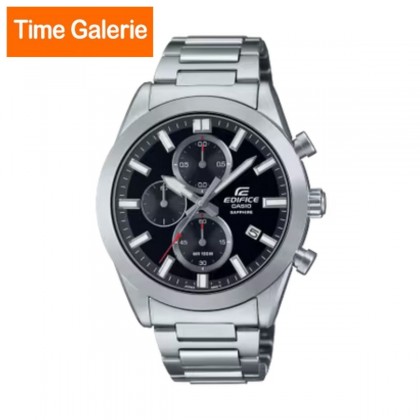 Casio Edifice EFB-710D-1AV Silver Stainless Steel with Black Dial Band Men Watch Casio Edifice EFB-710D-1AV Silver Stainless Steel with Black Dial Band Men Watch
