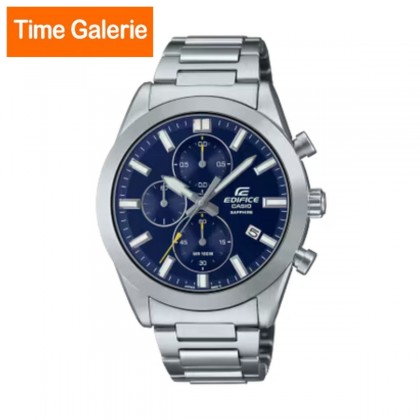 Casio Edifice EFB-710D-2AV Silver Stainless Steel with Blue Dial Band Men Watch Casio Edifice EFB-710D-2AV Silver Stainless Steel with Blue Dial Band Men Watch