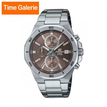 Casio Edifice EFV-640D-5AV Silver Stainless Steel Band Men Watch Casio Edifice EFV-640D-5AV Silver Stainless Steel Band Men Watch