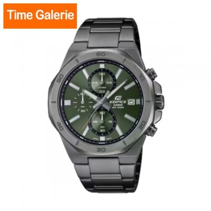 Casio Edifice EFV-640DC-3AV Grey Stainless Steel Band Men Watch Casio Edifice EFV-640DC-3AV Grey Stainless Steel Band Men Watch