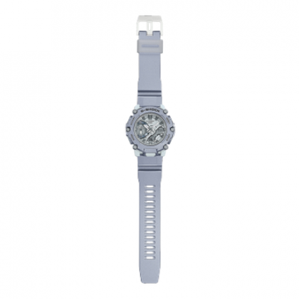 Casio G-Shock Forgotten Future Series GA-2200FF-8A Metallic Silver Resin Band Men Sport Watch Casio G-Shock Forgotten Future Series GA-2200FF-8A Metallic Silver Resin Band Men Sport Watch