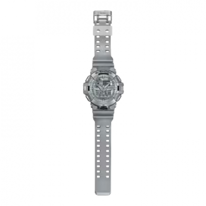 Casio G-Shock Forgotten Future Series GA-700FF-8A Metallic Silver Resin Band Men Sport Watch Casio G-Shock Forgotten Future Series GA-700FF-8A Metallic Silver Resin Band Men Sport Watch