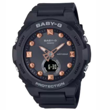 Casio Baby-G BGA-320-1A Black Resin Band Women Sports Watch Casio Baby-G BGA-320-1A Black Resin Band Women Sports Watch