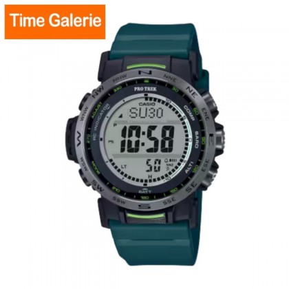 CASIO PRO TREK PRW-35Y-3 Turquoise Green Bio-Based Resin Band Men Watch CASIO PRO TREK PRW-35Y-3 Turquoise Green Bio-Based Resin Band Men Watch