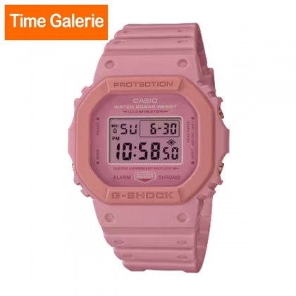 Casio G-Shock Peach Blossom Series DW-5610SL-4A4 Pink Resin Band Men Sport Watch
