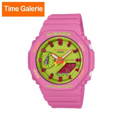 Casio G-Shock Women Bright Summer Colors Series GMA-S2100BS-4A Pink Resin Band Sports Watch Casio G-Shock Women Bright Summer Colors Series GMA-S2100BS-4A Pink Resin Band Sports Watch