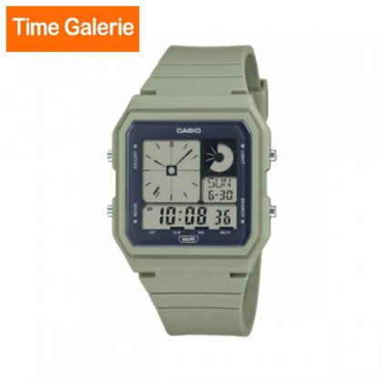 Casio General LF-20W-3A Pale Moss Green Resin Band Men Watch / Women Watch / Unisex