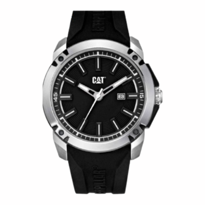 CAT AH.141.21.121 Black Silicone Rubber Band with Black Dial Men Watch CAT AH.141.21.121 Black Silicone Rubber Band with Black Dial Men Watch