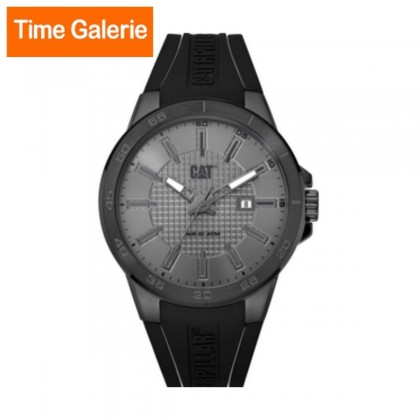 CAT CC.151.25.511 Black Silicone Rubber Band Casual Men Watch CAT CC.151.25.511 Black Silicone Rubber Band Casual Men Watch