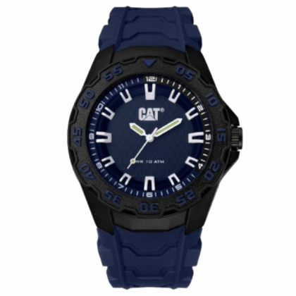CAT LH.110.26.622 Motion 2020 Blue Silicone Rubber Band with Blue Dial Men Watch CAT LH.110.26.622 Motion 2020 Blue Silicone Rubber Band with Blue Dial Men Watch