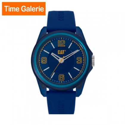 CAT LN.110.26.637 Blue Silicone Rubber Band with Blue Dial Men Watch CAT LN.110.26.637 Blue Silicone Rubber Band with Blue Dial Men Watch