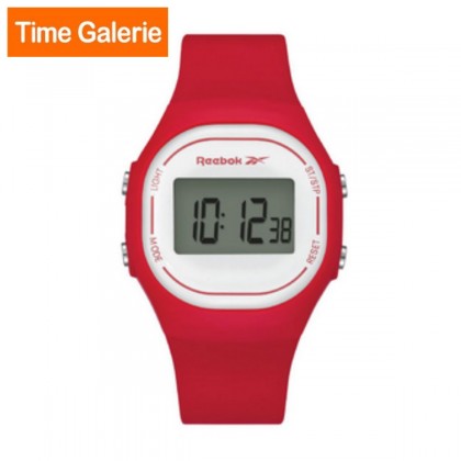 Reebok Fluidity RV-FLD-U9-PRIR-WR Vector Red Silicone with SS Buckle Digital Women Watch Reebok Fluidity RV-FLD-U9-PRIR-WR Vector Red Silicone with SS Buckle Digital Women Watch