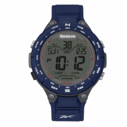 Reebok Slam RV-SLM-G9-PSPN-WN Blue PU with SS Buckle Digital Men Watch Reebok Slam RV-SLM-G9-PSPN-WN Blue PU with SS Buckle Digital Men Watch