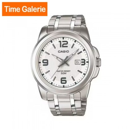 Casio General MTP-1314D-7AV Silver Stainless Steel Band Men Watch Casio General MTP-1314D-7AV Silver Stainless Steel Band Men Watch
