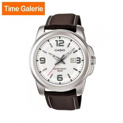 Casio General MTP-1314L-7A Quartz Stainless Steel Case & Leather Strap Men's Watch Casio General MTP-1314L-7A Quartz Stainless Steel Case & Leather Strap Men's Watch